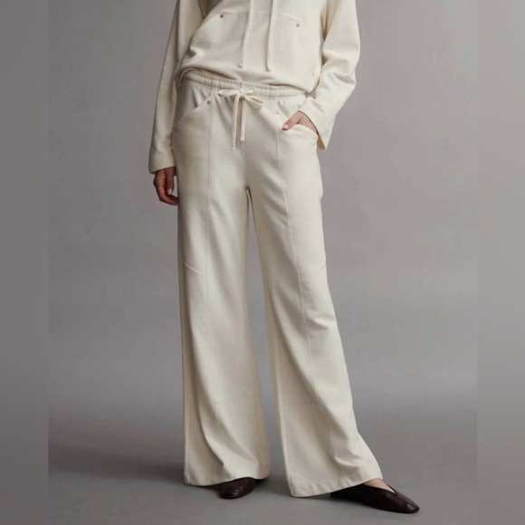 TWP Pants - TWP Women's Cream Track Pants